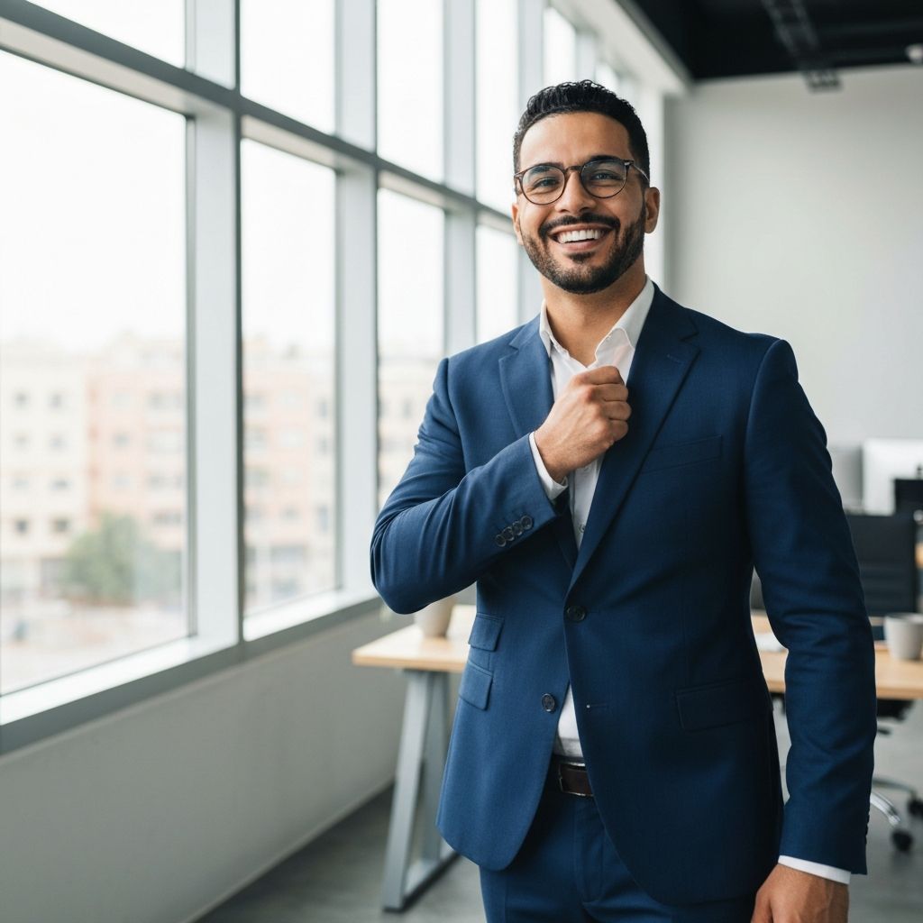 Entrepreneur marocain satisfait